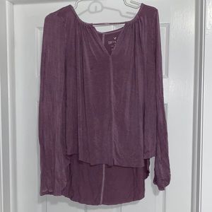AE Soft and Sexy Purple Festival Shirt
